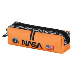 Estuche Portatodo Cuadrado FAN 2.2 Lines NASA Naranja