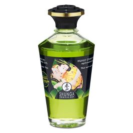 Aceite de Masaje Erótico Shunga CC812100 Té Verde (100 ml)