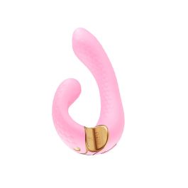 Vibrador Doble Estimulación Shunga Miyo Rosa