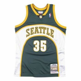 Camiseta de baloncesto Mitchell & Ness Seattle Supersonics 2007-08 Nº35 Kevin Durant Verde