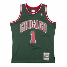 Camiseta de baloncesto Mitchell & Ness Chicago Bulls 2008-09 St Patrick's Day edition Nº8 Derrick Rose Verde