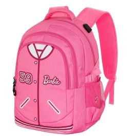 Mochila Running PLUS Varsity Barbie Rosa