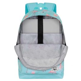 Mochila HS FAN 2.2 Ice Flamingo Oh My Pop Turquesa