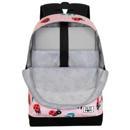 Mochila HS FAN 2.2 Ladybug Oh My Pop Rosa