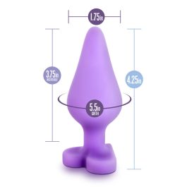 Plug Anal Blush Play with me Morado (9,5 cm)