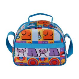 Bolsa Portamerienda 3D Skater Disney Lilo y Stitch Amarillo