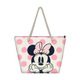 Bolsa de Playa Soleil Dots Disney Minnie Mouse Rosa