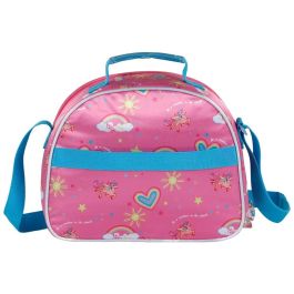 Bolsa Portamerienda 3D Rainbow Barbie Rosa