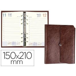 Agenda Anillas Liderpapel Tinde 15x21 cm Dia Pagina Marron Simil Piel Envejecida Papel 70 gr Precio: 33.7469003267. SKU: B17ZNB5P2V