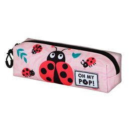 Estuche Portatodo Cuadrado FAN 2.2 Ladybug Oh My Pop Rosa