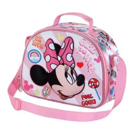 Bolsa Portamerienda 3D Power Disney Minnie Mouse Rosa