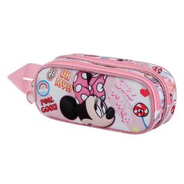 Estuche Portatodo 3D Doble Power Disney Minnie Mouse Rosa Precio: 12.94999959. SKU: B16FDLFFAM