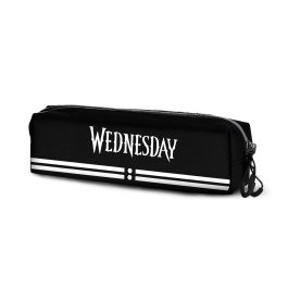 Estuche Portatodo Cuadrado FAN 2.2 Cute Wednesday Miércoles Gris