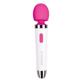 Vibrador Aqua Blanco y Rosa Bodywand BW121 Azul