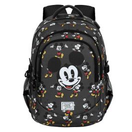 Mochila Running PLUS Looks Disney Mickey Mouse Negro