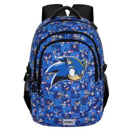 Mochila Running PLUS Action Sonic The Hedgehog - SEGA Azul