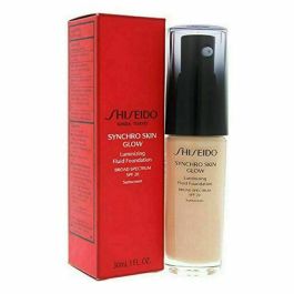 Base de Maquillaje Fluida Skin Glow Shiseido SPF20 (30 ml)