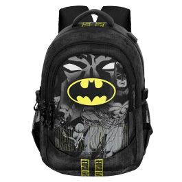 Mochila Running PLUS Caped DC Comics Batman Negro