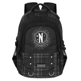 Mochila Running PLUS Chains Wednesday Miércoles Negro