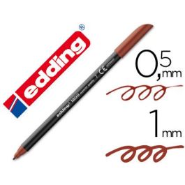 Rotulador Edding Punta Fibra 1200 Marron N.7 Punta Redonda 0.5 mm 10 unidades Precio: 6.50000021. SKU: B1HVSK4S85