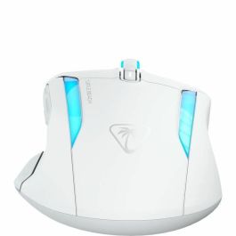 Ratón inalámbrico para juegos - Turtle Beach Kone II Air - Ergonómico - Blanco, Bluetooth, 26.000 DPI, rueda 4D