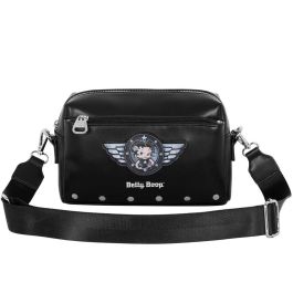 Bolso Bandolera Fashion Motor Love Betty Boop Negro