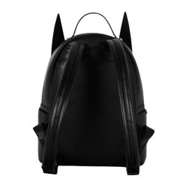 Mochila Heady Batsignal DC Comics Batman Negro