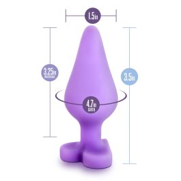 Plug Anal Blush Play with me Morado (8,2 cm)