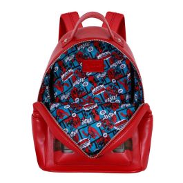 Mochila Heady Chibi Marvel Deadpool Rojo