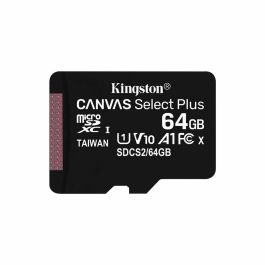 Tarjeta de Memoria Micro SD con Adaptador Kingston SDCS2/64GB-2P1A 64 GB Precio: 16.3350003025. SKU: B14SCT6Y82