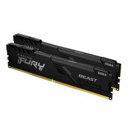 Memoria Kingston Fury Beast Black Ddr4 32Gb (Kit 2) 3200Mhz Cl16 1Gx8 - KF432C16BB1K2/32 Precio: 75.49999974. SKU: S55122331