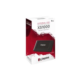 Disco Externo SSD Kingston XS1000 1TB/ USB 3.2/ Negro