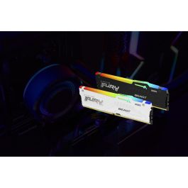 Memoria RAM Kingston FURY Beast RGB 2 x 16GB/ DDR5/ 6000MHz/ 1.35V/ CL36/ DIMM