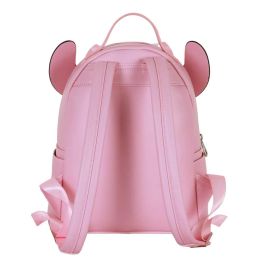 Mochila Heady Face Disney Lilo y Stitch Angel Rosa