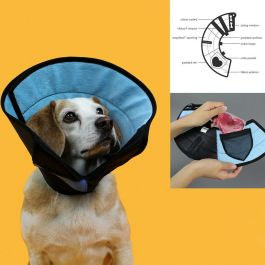 Collar Isabelino para Perros KVP Calmer Multicolor (15-23 cm)