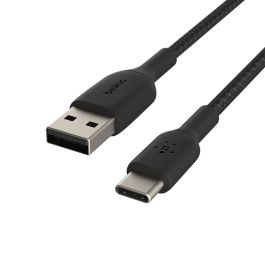 Cable USB-C a USB Belkin CAB002BT0MBK Negro 15 cm