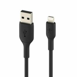 Cable Lightning Belkin CAA001BT1MBK Negro 1 m