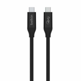 Cable USB-C Belkin 0.8M01BT0.8MBK Negro 80 cm