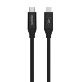 Cable USB-C Belkin 0.8M01BT0.8MBK 80 cm Negro (1 unidad)