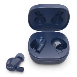 Auriculares con Micrófono Belkin SOUNDFORM Rise IPX5 Azul Azul marino