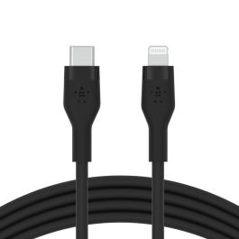 Cable USB-C a Lightning Belkin CAA009BT1MBK Negro 1 m (1 unidad)