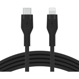 Cable USB-C a Lightning Belkin CAA009BT1MBK Negro 1 m (1 unidad)