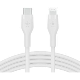 Cable USB-C a Lightning Belkin CAA009BT1MWH 1 m Blanco (1 unidad) Precio: 52.5000003. SKU: B1D3GWQ8G4