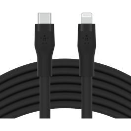 Cable USB-C a Lightning Belkin CAA009BT3MBK 3 m Negro Precio: 37.59000036. SKU: B134X8JVWW