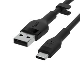 Belkin BOOST↑CHARGE Flex cable USB 3 m USB 2.0 USB A USB C Negro