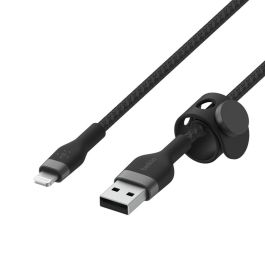 Cable USB a Lightning Belkin CAA010BT2MBK Negro Precio: 27.95000054. SKU: B1D86HJ7LF