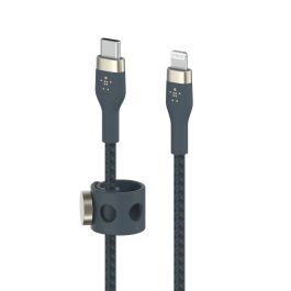 Cable USB-C a Lightning Belkin CAA011BT1MBL 1 m Azul
