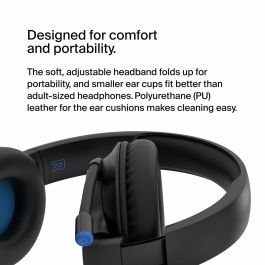 Belkin Auriculares Inalámbricos Circumaurales para Niños Negro