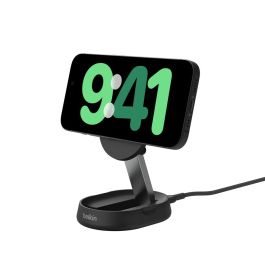 Belkin Cargador Inalámbrico BOOST CHARGE PRO Qi2 15W Negro sin Adaptador de Corriente para Smartphone