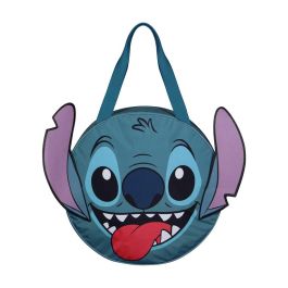 Bolsa de Playa Jumbo Face Disney Lilo y Stitch Azul